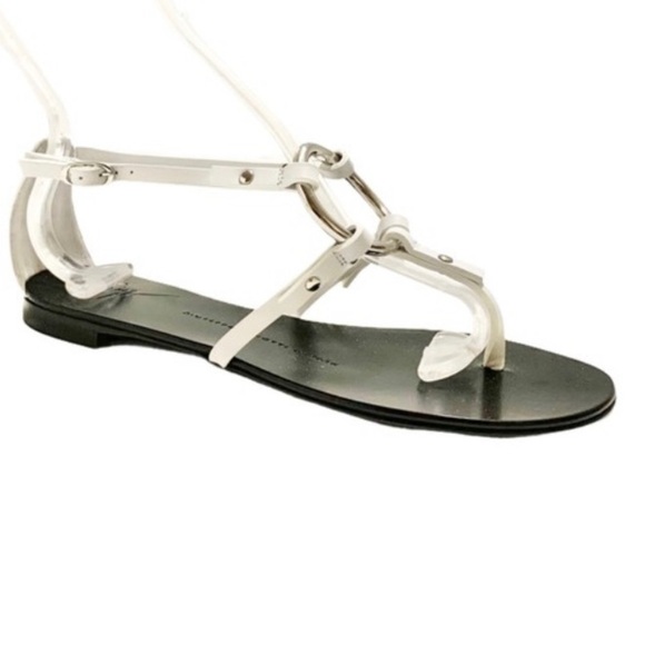GIUSSEPE ZANOTTI SANDALS WHITE 39 - Picture 2 of 4